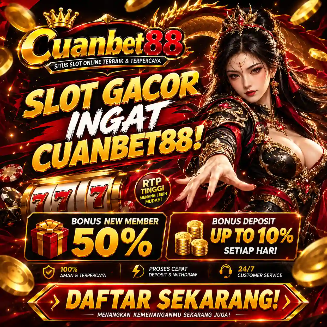 CUANBET88: Situs Resmi Andalan Link Slot Gacor Hari Ini Slot88 Gampang Menang